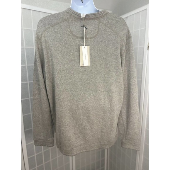 NWT Tommy Bahama Light Sweater Men Reversible Sz: XXL Grey/ Flip Side Navy - Picture 5 of 13